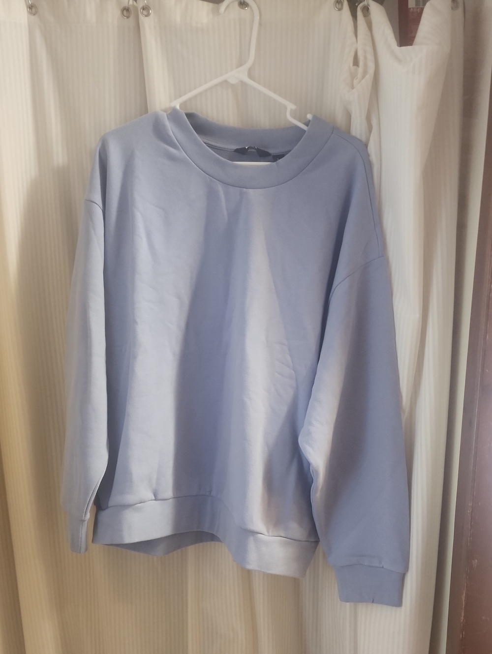 Lands' End  Sky Blue Crewneck Sweatshirt